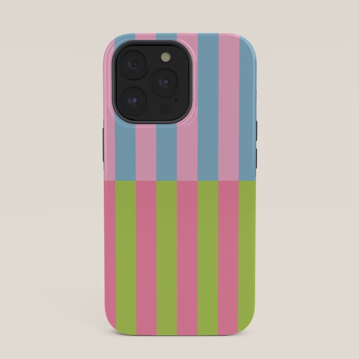 Vibrant color block pattern iPhone Case Gallery Image 35