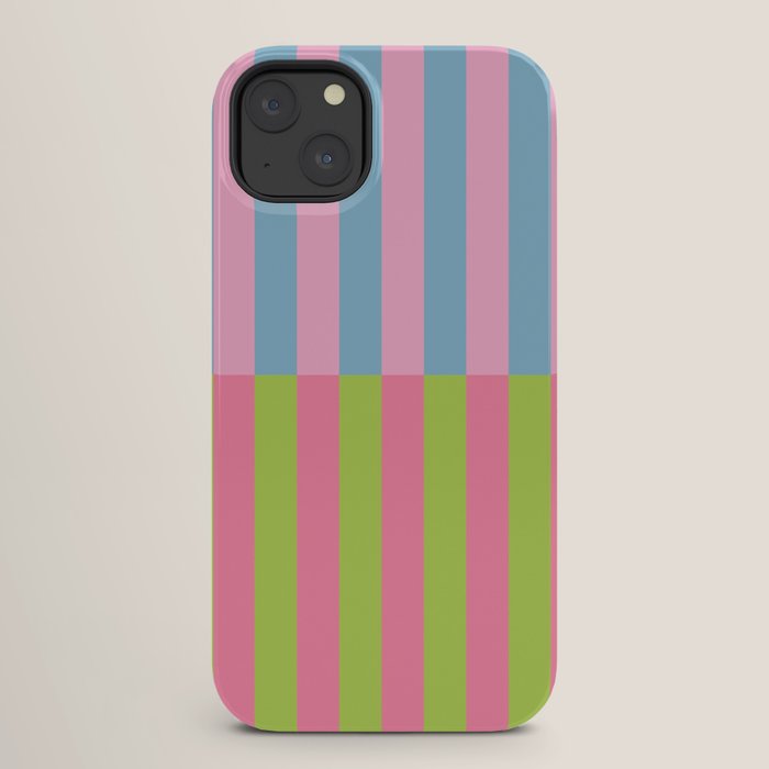Vibrant color block pattern iPhone Case Gallery Image 26