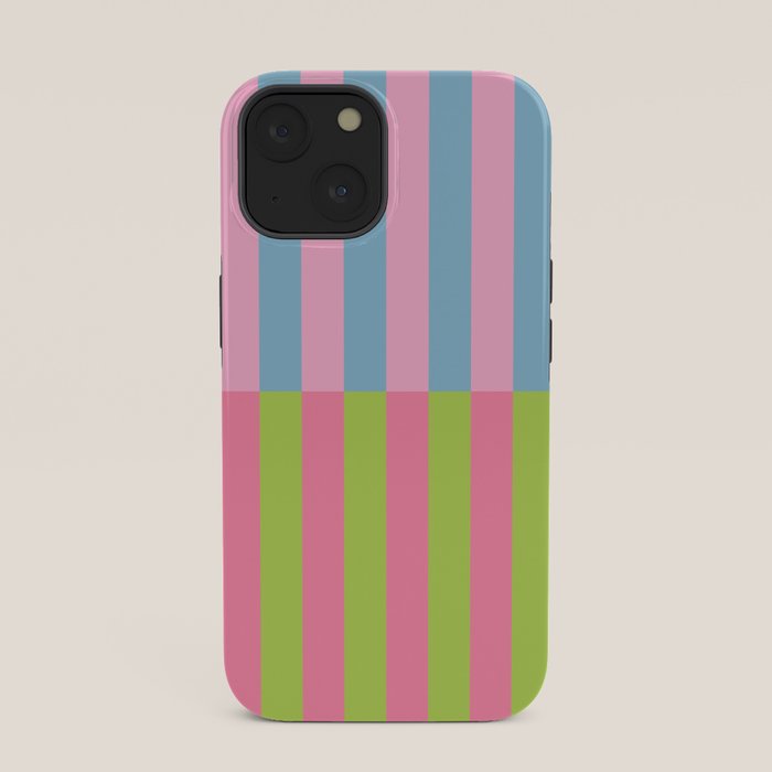 Vibrant color block pattern iPhone Case Gallery Image 33
