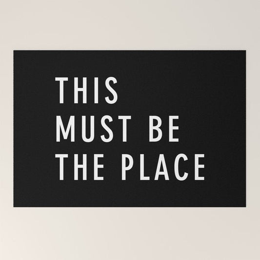 This Must Be The Place Welcome Mat Gallery Image 2