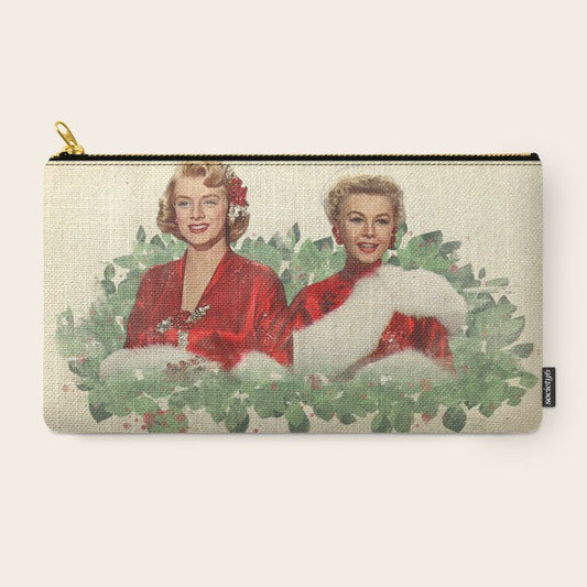 Sisters - A Merry White Christmas Carry All Pouch Gallery Image 2