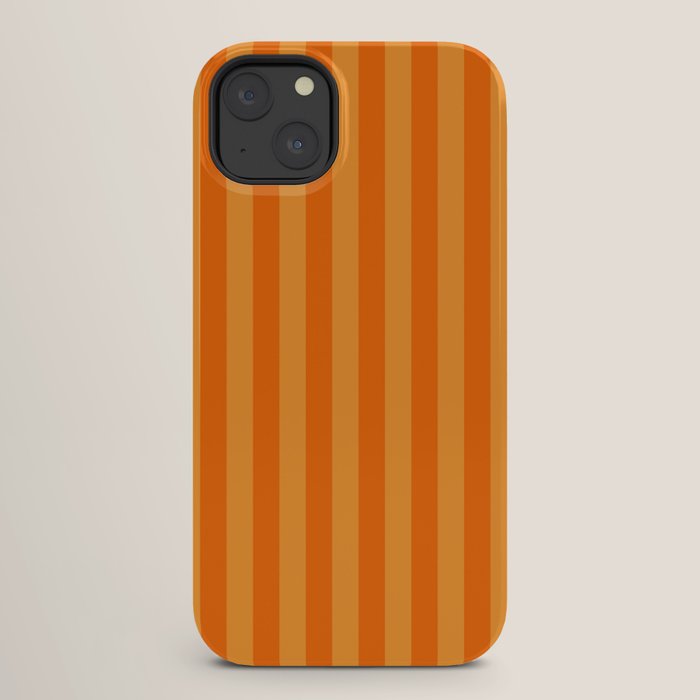 Orange Stripes Vertical Stripe Pattern iPhone Case Gallery Image 26