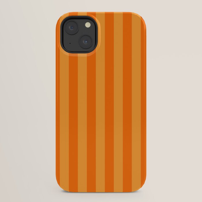 Orange Stripes Vertical Stripe Pattern iPhone Case Gallery Image 30