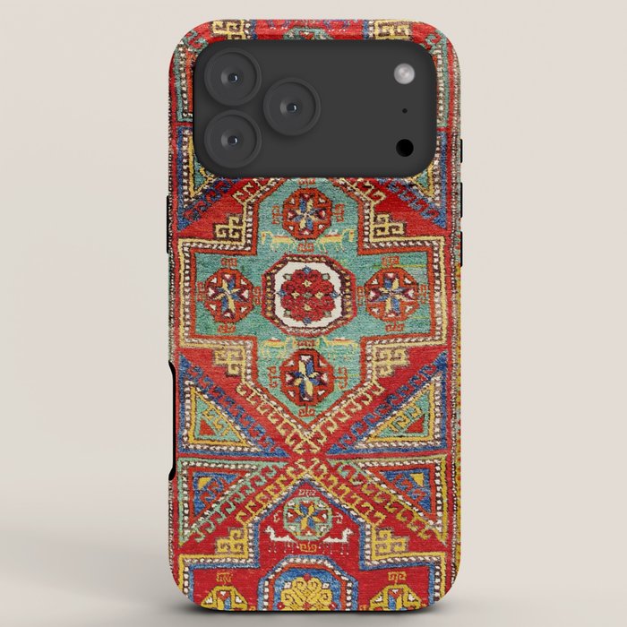 Incesu Turkish Village Antique Long Rug Print iPhone Case Gallery Image 8