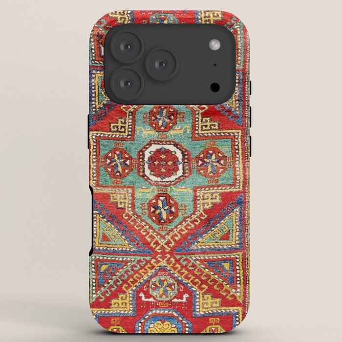 Incesu Turkish Village Antique Long Rug Print iPhone Case Gallery Image 7