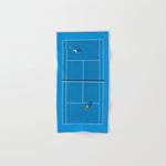 Australian Open Grand Slam | Blue Tennis Court Bath Towel Gallery Image 1