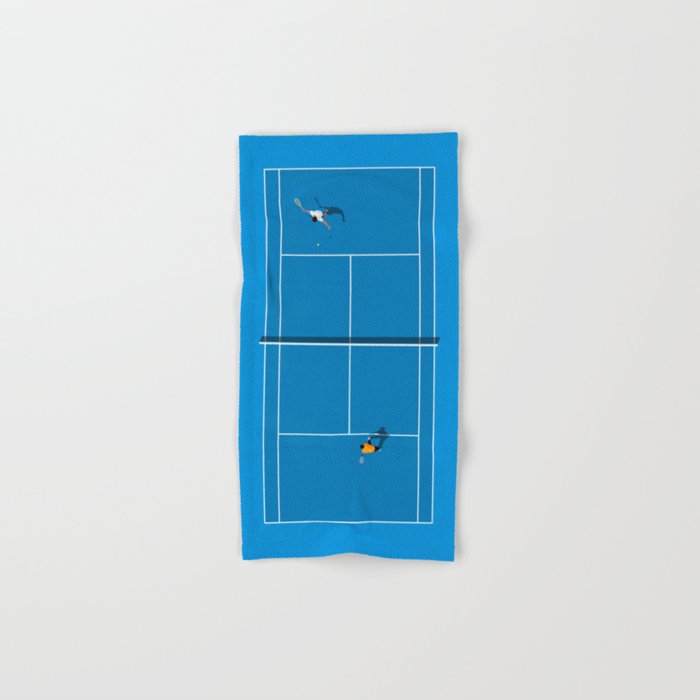 Australian Open Grand Slam | Blue Tennis Court Bath Towel Gallery Image 1