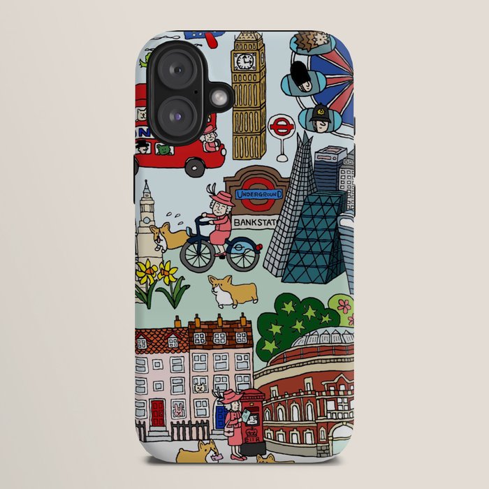 The Queen's London Day Out iPhone Case Gallery Image 10