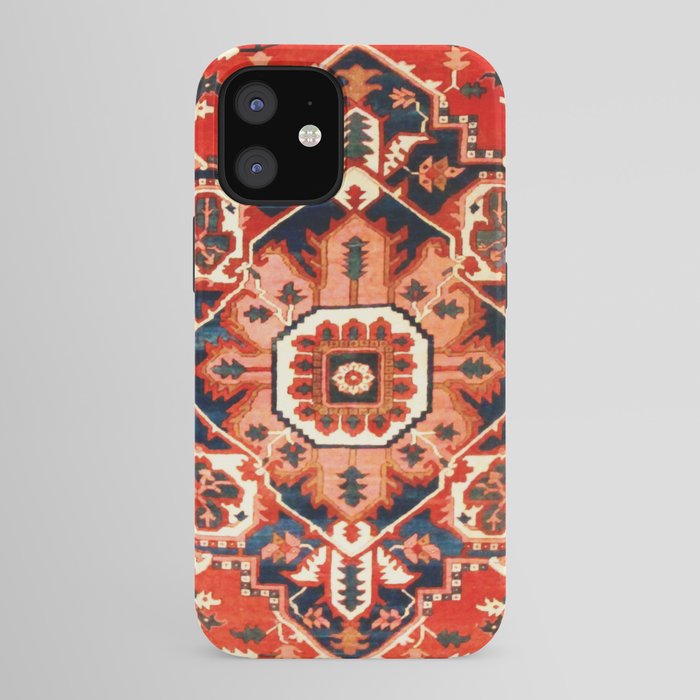 Heriz Serapi Azerbaijan Antique Persian Rug Print iPhone Case Gallery Image 41