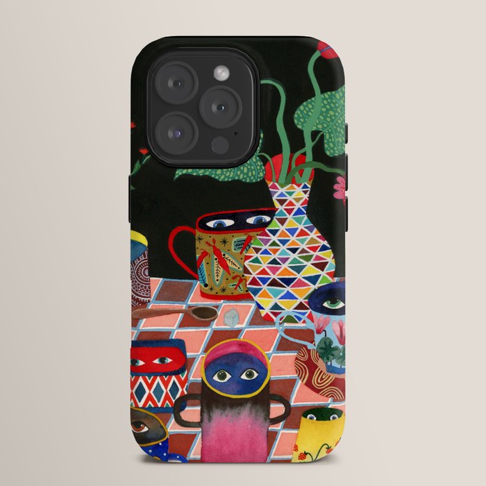 Suspicious mugs 3 iPhone Case Gallery Image 15