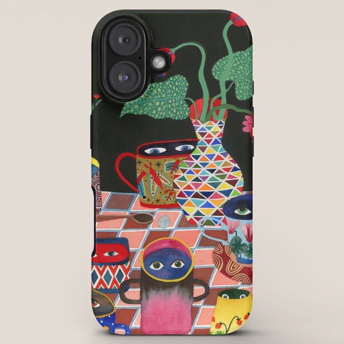 Suspicious mugs 3 iPhone Case Gallery Image 5