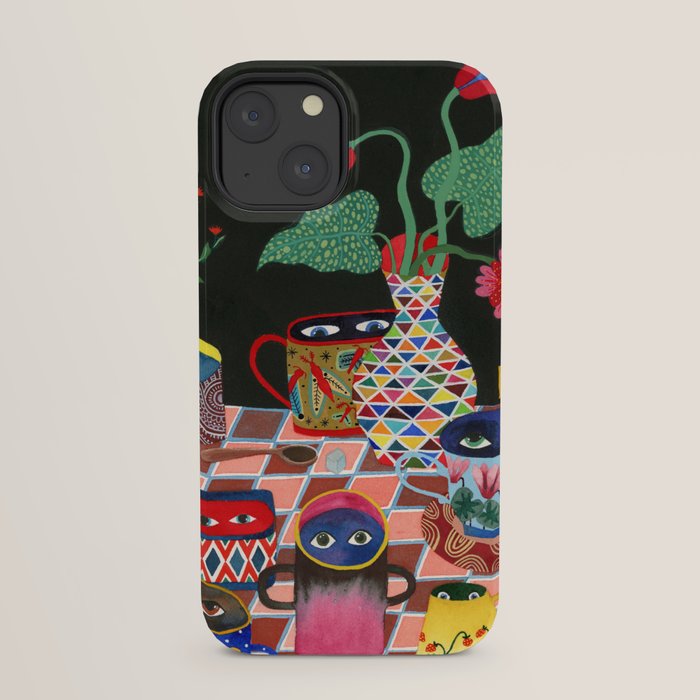 Suspicious mugs 3 iPhone Case Gallery Image 21