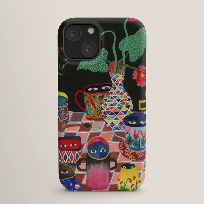 Suspicious mugs 3 iPhone Case Gallery Image 17