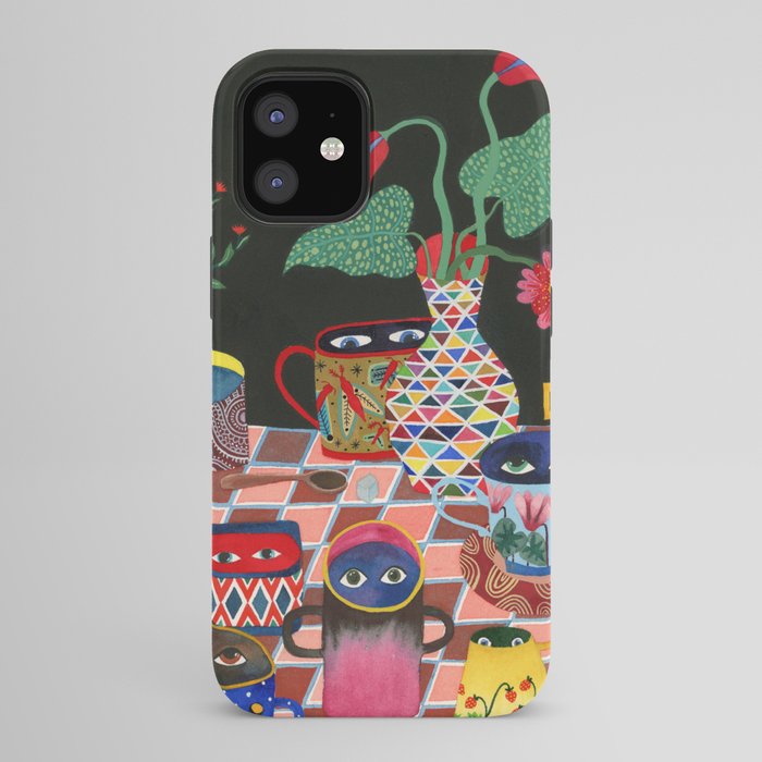 Suspicious mugs 3 iPhone Case Gallery Image 42