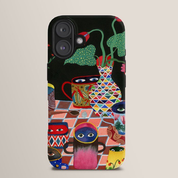 Suspicious mugs 3 iPhone Case Gallery Image 13