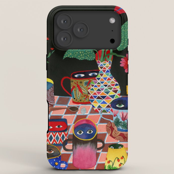Suspicious mugs 3 iPhone Case Gallery Image 8
