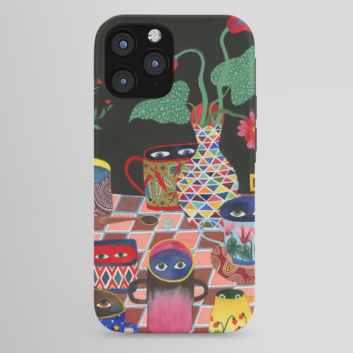 Suspicious mugs 3 iPhone Case Gallery Image 44