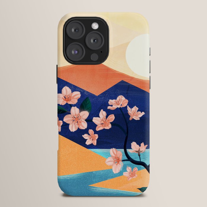 Warm spring sunchine near the flowing river iPhone Case Gallery Image 16