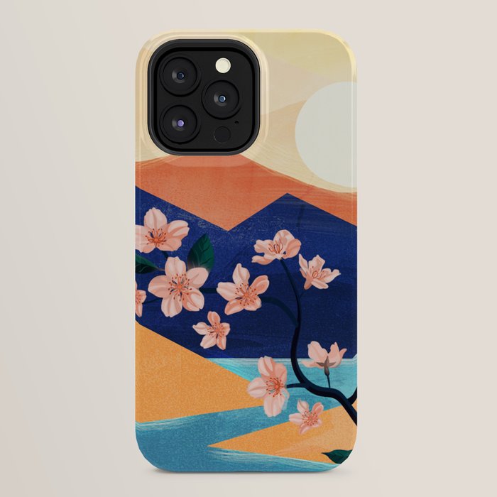 Warm spring sunchine near the flowing river iPhone Case Gallery Image 32