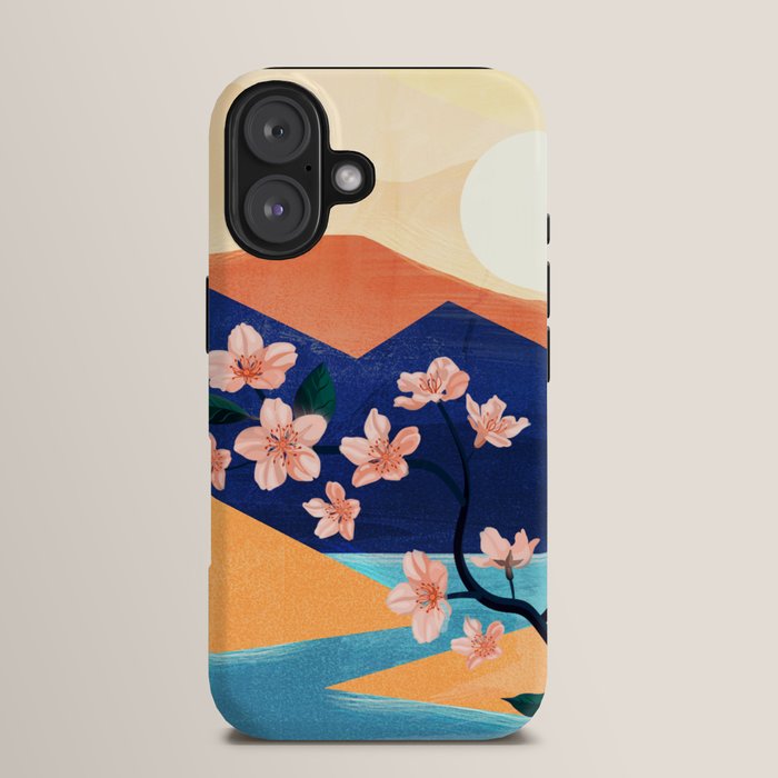 Warm spring sunchine near the flowing river iPhone Case Gallery Image 13