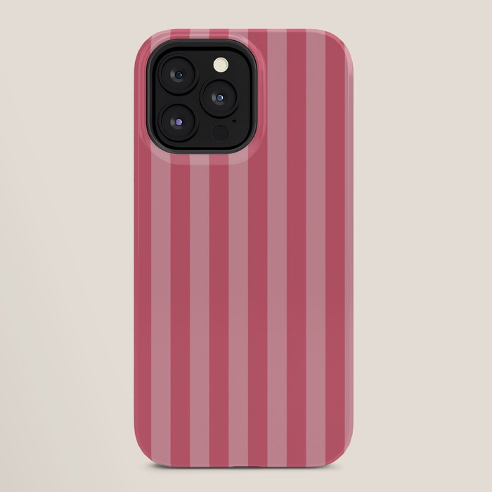 Large Nantucket Red Cabana Tent Stripes iPhone Case Gallery Image 28