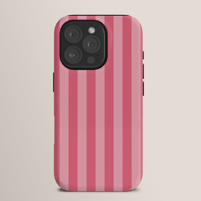 Large Nantucket Red Cabana Tent Stripes iPhone Case Gallery Image 15