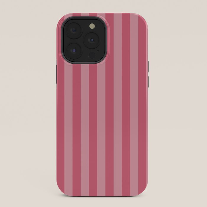 Large Nantucket Red Cabana Tent Stripes iPhone Case Gallery Image 36