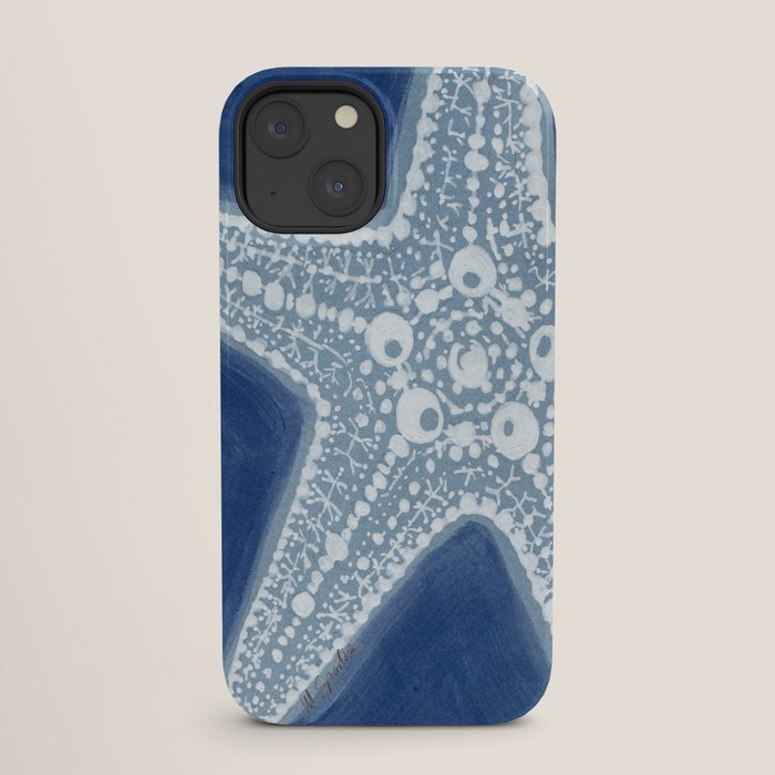 Starfish Blue and White iPhone Case Gallery Image 25