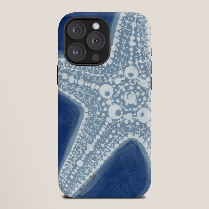 Starfish Blue and White iPhone Case Gallery Image 12