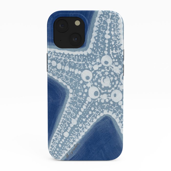 Starfish Blue and White iPhone Case Gallery Image 38