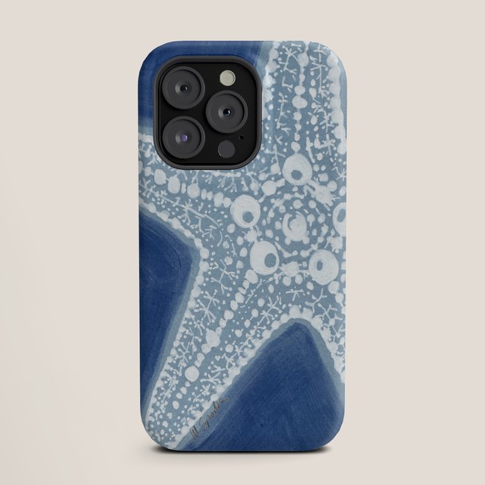 Starfish Blue and White iPhone Case Gallery Image 19
