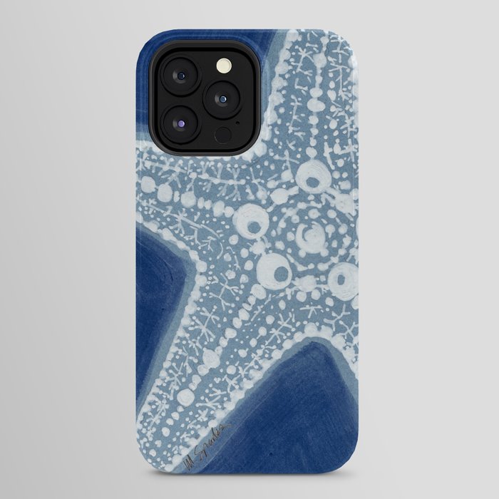 Starfish Blue and White iPhone Case Gallery Image 32