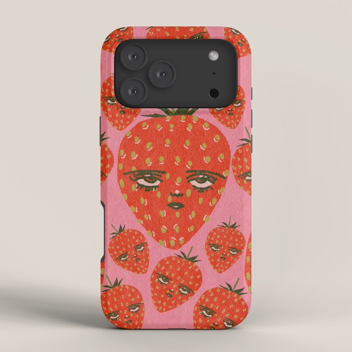 Unimpressed Strawberry iPhone Case Gallery Image 4