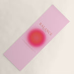 Gradient Angel Numbers: Angel Number 888 - Balance (Pink Palette) Yoga Mat Gallery Image 1