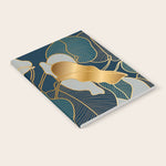 Art deco leaves Notebook Gallery Image 1