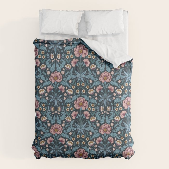 Romantic Botanica - Carnation Comforter Gallery Image 1
