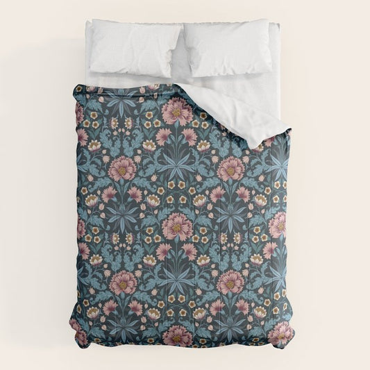 Romantic Botanica - Carnation Comforter Gallery Image 1