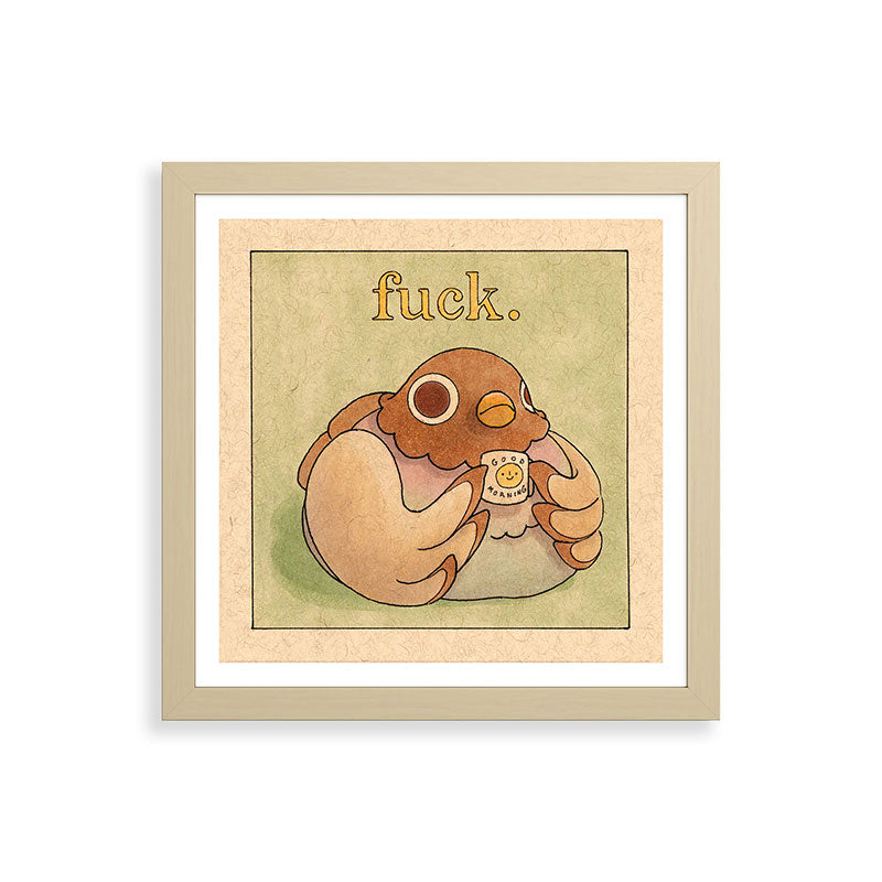 'Fuck' Pigeon 06 Framed Art Print Gallery Image 20