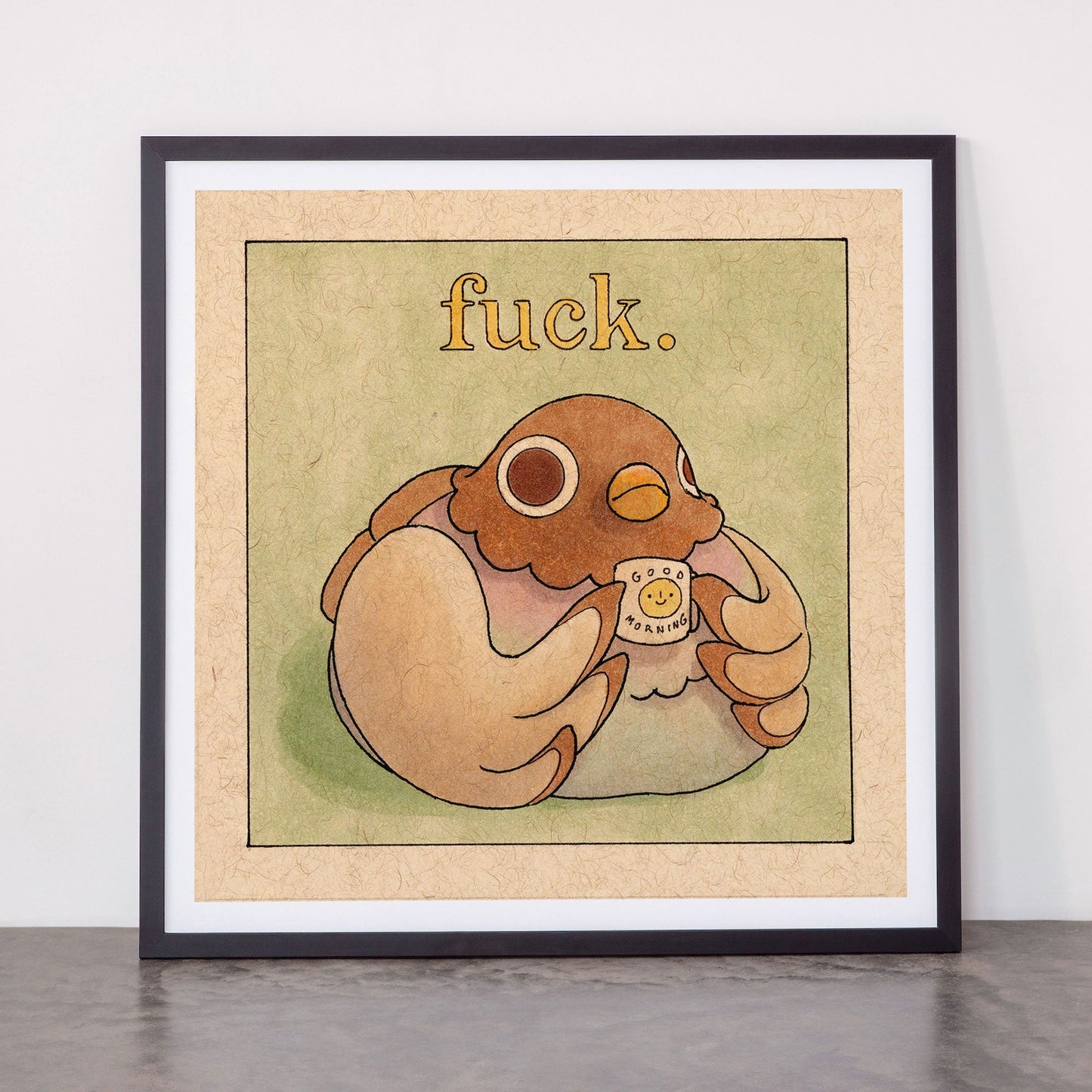 'Fuck' Pigeon 06 Framed Art Print Gallery Image 15