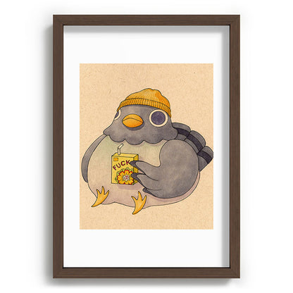 'Fuck' Pigeon 07 Framed Art Print Gallery Image 89
