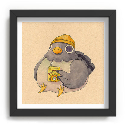 'Fuck' Pigeon 07 Framed Art Print Gallery Image 90