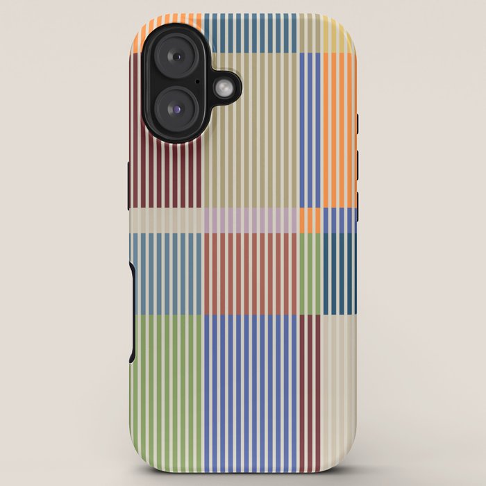 Linear Bauhaus Pattern 3. iPhone Case Gallery Image 5