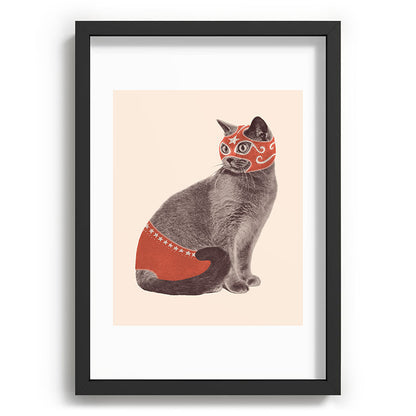 Cat Wrestler Framed Art Print Gallery Image 59