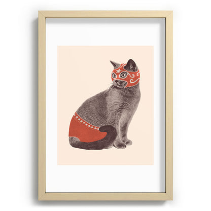 Cat Wrestler Framed Art Print Gallery Image 71