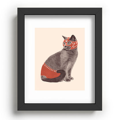 Cat Wrestler Framed Art Print Gallery Image 58