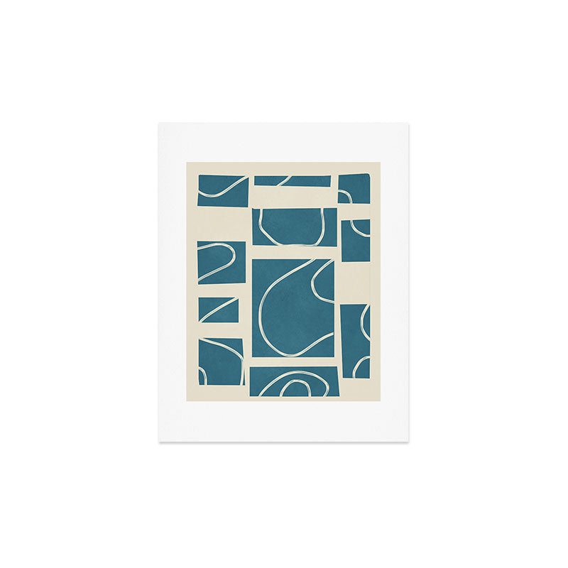 Abstract Pathways 3 Art Print Gallery Image 3