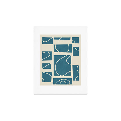 Abstract Pathways 3 Art Print Gallery Image 3