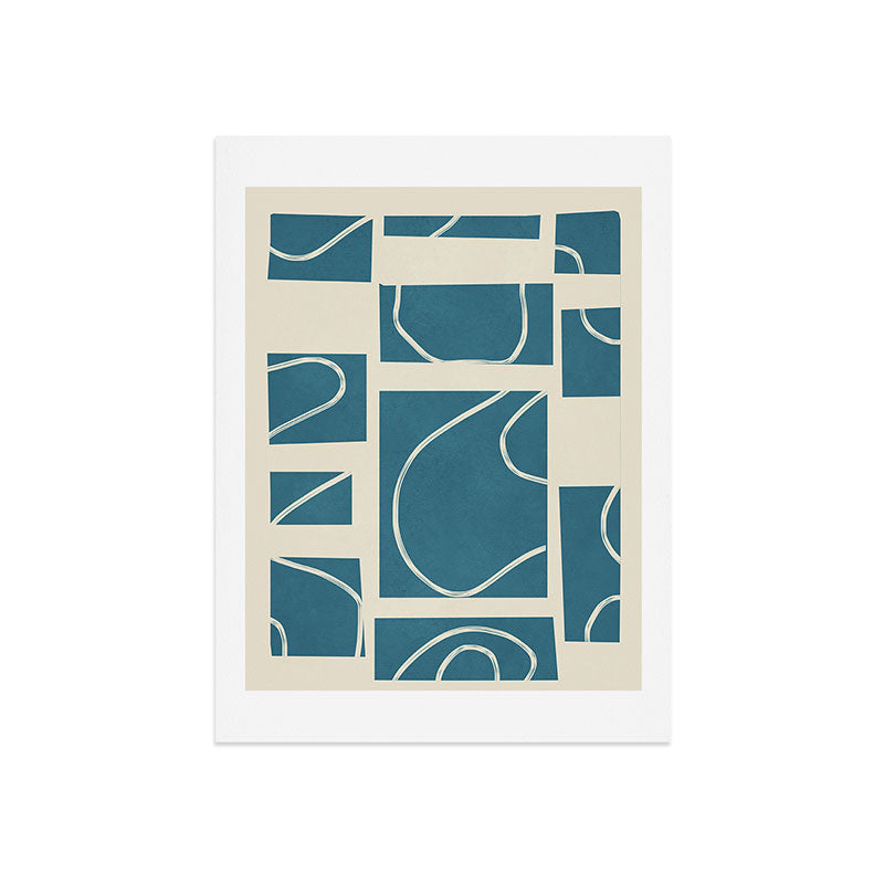 Abstract Pathways 3 Art Print Gallery Image 7