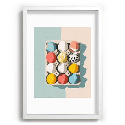 Easter Egg Carton Framed Art Print Gallery Image 77