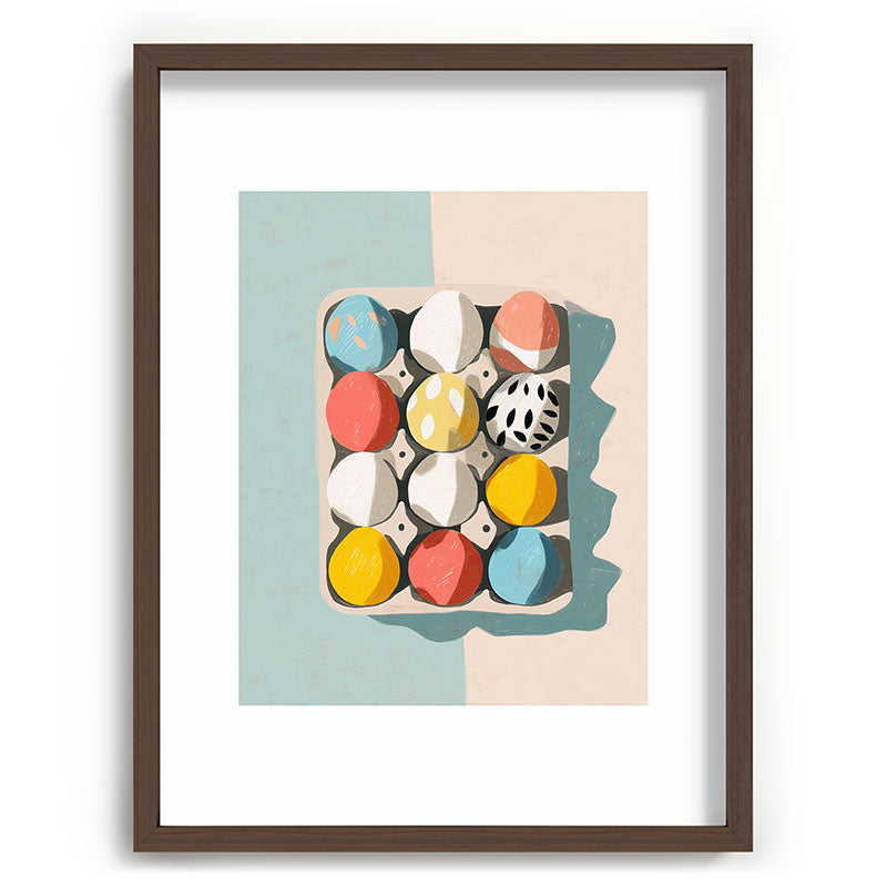 Easter Egg Carton Framed Art Print Gallery Image 66